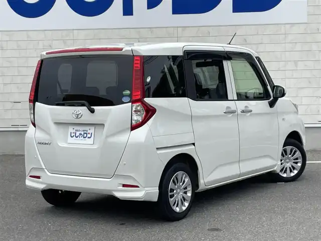 トヨタ ルーミー X S 佐賀県 2018(平30)年 7.9万km パールホワイトⅢ （株)IDOMが運営する【じしゃロン佐賀店】の自社ローン専用車両になります。/こちらは現金またはオートローンご利用時の価格です。自社ローンご希望の方は別途その旨お申付け下さい/・片側電動スライド　/・ＢＴオーディオ　/・純正ナビ/ワンセグ