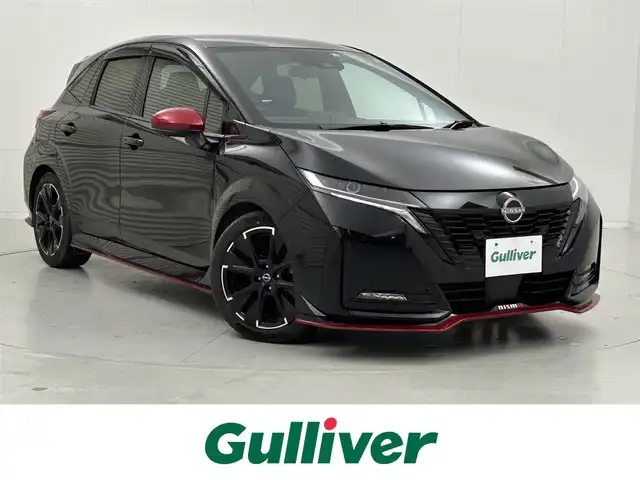 日産 オーラ ニスモ 茨城県 2022(令4)年 2万km スーパーブラック 純正ナビ/全方位カメラ/フルセグ/プロパイロット/衝突被害軽減ブレーキ/車線逸脱抑制装置/オートマチックハイビーム/BSW/ソナー/ETC2.0/シートヒーター/デジタルインナーミラー/純正17インチAW/LEDヘッドライト/スマートキー