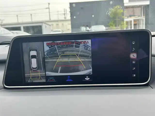 レクサス ＲＸ 450h Fスポーツ 滋賀県 2018(平30)年 2.4万km ホワイトノーヴァガラスフレーク 三眼LED/サンルーフ/パノラミックビューモニター/黒レザーシート/シートヒーター/シートベンチレーション/後席シートヒーター/ステアリングヒーター/パワーバックドア/純正ナビ/フルセグTV/BT/USB/AUX/ドラレコ/社外レーダー/ACC/LKA/BSM