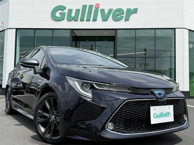 トヨタ カローラツーリング ハイブリッド ダブルバイビー 栃木県 2020(令2)年 5万km スパークリングブラックパールクリスタルシャイン 9インチディスプレイオーディオ/T-Connectナビ/AppleCarPlay/AndroidAuto/Bluetoothオーディオ/バックカメラ/フルセグTV走行中視聴可/ステアリングリモコン/トヨタセーフティセンス/BSM/レーダークルーズコントロール/LTA/PKSB/クリアランスソナー /ステアリングヒーター/ハーフレザーシート/前席シートヒーター/AC100V電源/ヘッドアップディスプレイ/ビルトインETC2.0/前後ドライブレコーダー/スマートキー×2