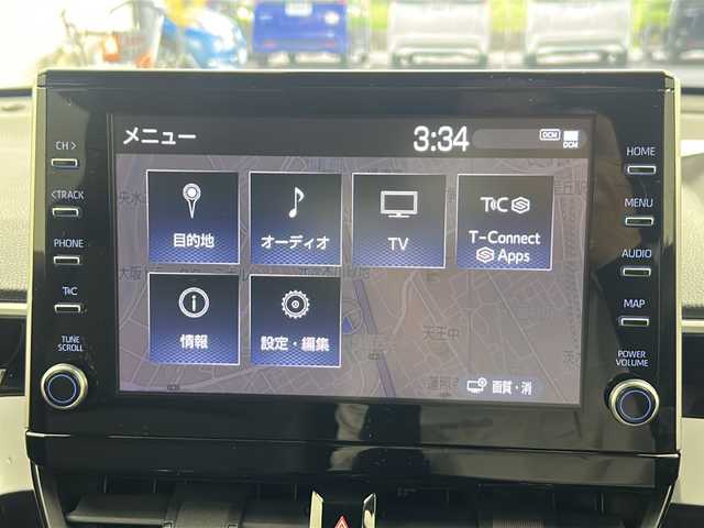 トヨタ カローラ クロス ハイブリッド Z 大阪府 2022(令4)年 5.2万km アティチュードブラックマイカ 純正メモリナビ/・フルセグTV/・CD/DVD/・BT AUDIO/トヨタセーフティーセンス/バックカメラ/ビルドインETC/ハーフレザーシート/パワーシート/シートヒーター/クルーズコントロール/クリアランスソナー/ドライブレコーダー/ルーフレール/LEDヘッドライト/スマートキー/プッシュスタート