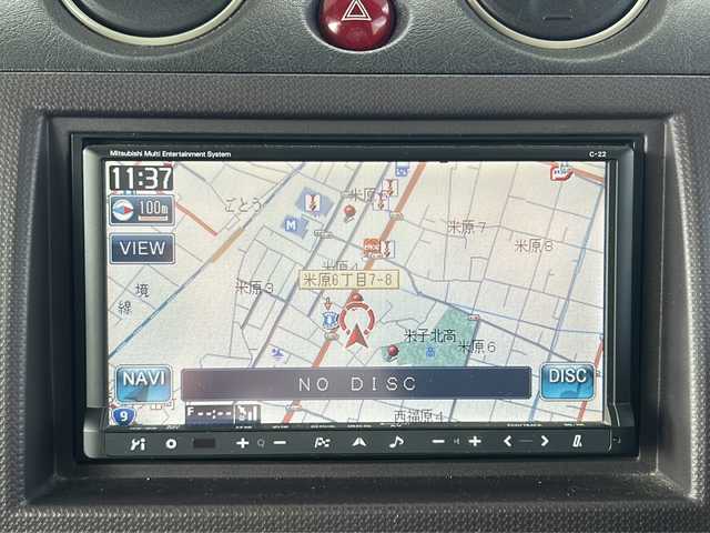 三菱 パジェロ ミニ ナビエディション VR 鳥取県 2010(平22)年 7万km クールシルバーM/ラズベリーレッドP インタークーラーターボ/トランスファ４WD/背面ハードカバー/純正キーレス/純正メモリナビ/フルセグ・USB/TVキャンセラー/ETCユニット/スタットレス４本積込み/保証書・取説
