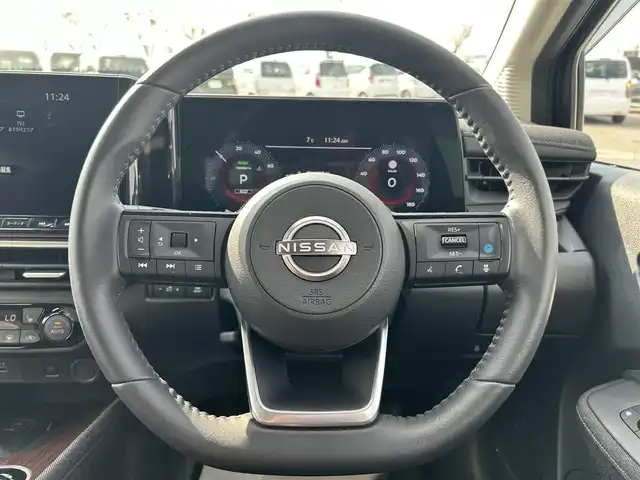 日産 オーラ G 和歌山県 2024(令6)年 0.6万km オーロラフレアブルーパール BOSEプレミアムサウンド/寒冷地仕様/純正ナビ/アラウンドビューモニター/フルセグTV/デジタルインナーミラー/HDMI/エマージェンシーブレーキ/プロパイロット/レーンキープアシスト/コーナーセンサー/ハーフレザーシート/シートヒーター/ステアリングヒーター/置くだけ充電/LEDヘッドライト/オートライト