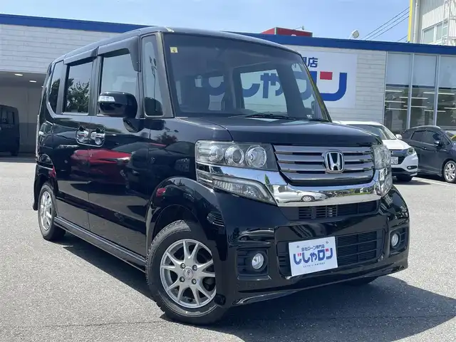 ホンダ Ｎ ＢＯＸ カスタム G Lパッケージ 東京都 2012(平24)年 6.6万km クリスタルブラックパール (株)IDOMが運営する【じしゃロン昭島店】の自社ローン専用車両になります。こちらは現金またはオートローンご利用時の価格です。自社ローンご希望の方は別途その旨お申付け下さい