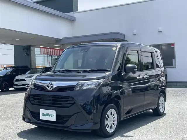 トヨタ タンク G コージーエディション 熊本県 2020(令2)年 5.8万km ブラックマイカメタリック 純正ナビ（NSZT-W68T）/【フルセグTV/CD/DVD/Bluetooth]/バックカメラ/両側パワースライドドア/スマートアシスト/【衝突警報機能/車線逸脱警報機能】/クルーズコントロール/コーナーセンサー/前席シートヒーター/オートライト/オートマチックハイビーム/プッシュスタート/スマートキー/ビルトインETC/純正フロアマット/保証書/スペアキー