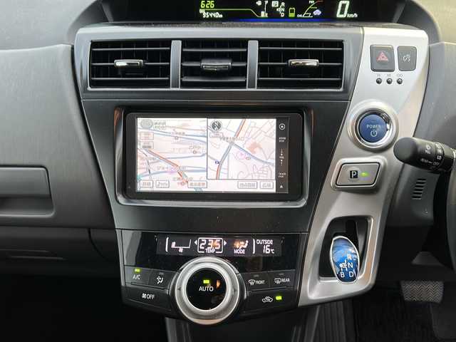 トヨタ プリウス α S ツーリングセレクション 茨城県 2012(平24)年 9.6万km グレーメタリック 純正SDナビ/Bluetooth/ワンセグTV/CD/DVD/バックカメラ/LEDオートライト/純正17インチアルミホイール/スマートキー/ビルトインETC