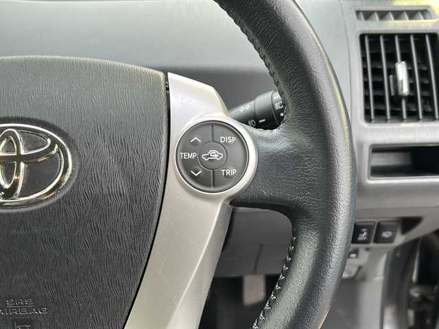 トヨタ プリウス α S ツーリングセレクション 茨城県 2012(平24)年 9.6万km グレーメタリック 純正SDナビ/Bluetooth/ワンセグTV/CD/DVD/バックカメラ/LEDオートライト/純正17インチアルミホイール/スマートキー/ビルトインETC