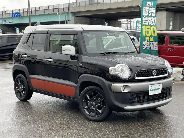 スズキ クロスビー HYBRID MZ 石川県 2019(平31)年 7.7万km 黒Ⅱ レーダーブレーキ/社外メモリーナビ/フルセグTV/バックカメラ/LEDヘッドライト/ETC/クルーズコントロール/スマートキー/プッシュスタート/電動ミラー/シートヒーター/純正アルミホイール/コーナーセンサー