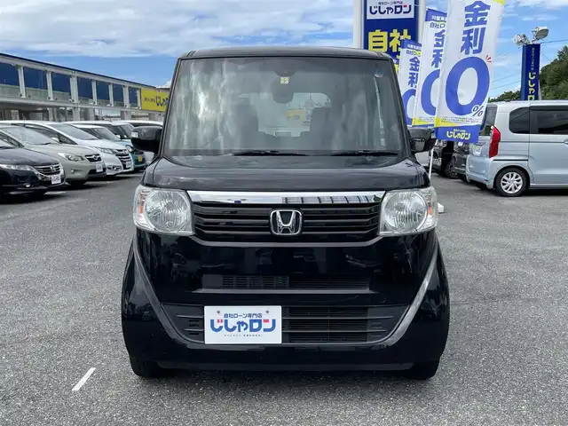 ホンダ Ｎ ＢＯＸ G SSパッケージ 山形県 2014(平26)年 6.9万km スマートブラック (株)IDOMが運営する【じしゃロン山形店】の自社ローン専用車両になります。/こちらは現金またはオートローンご利用時の価格です。/自社ローンご希望の方は別途その旨お申付け下さい。/純正ナビ　/フルセグＴＶ　/Ｂｌｕｅｔｏｏｔｈ接続　/ＣＤ／ＤＶＤ再生　/バックカメラ　/ベンチシート　/横滑り防止装置　/純正アルミホイール　/純正フロアマット　/両側パワースライドドア　/カーテンエアバック