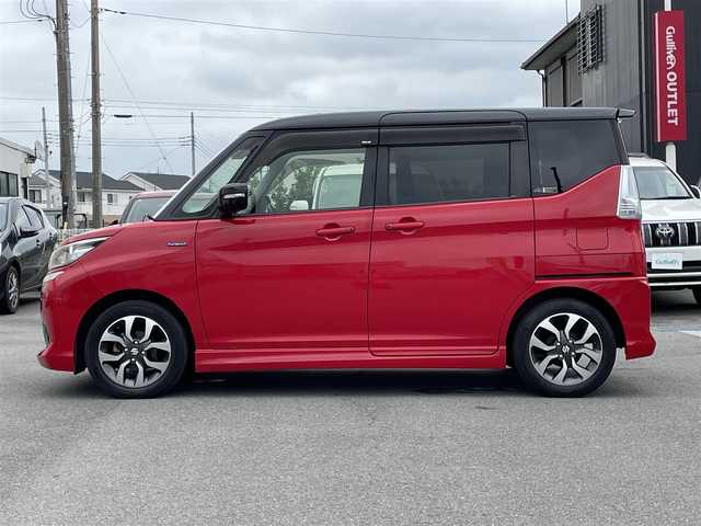 スズキ ソリオ バンディット HV SV 群馬県 2017(平29)年 5.5万km ファーベントレッド/スーパーブラックパール スズキセーフティーサポート/・衝突軽減ブレーキ/・横滑り防止/・レーンキープアシスト/・クルーズコントロール/・オートライト/・全方位カメラ/純正ディスプレイオーディオ/・AM/FM/Bluetooth/・CD/USB/AUX/フルセグTV/両側電動スライドドア/LEDヘッドライト/フォグランプ/ETC/純正フロアマット/純正ドアバイザー/純正15インチアルミホイール/スマートキー/プッシュスタート