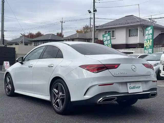 メルセデス・ベンツ ＣＬＡ２００ｄ AMGライン 埼玉県 2022(令4)年 1.8万km パール 純正ナビ（Ｂｌｕｅｔｏｏｔｈ、フルセグＴＶ）/全方位カメラ/ＥＴＣ2.0/ワンオーナー/前後ドラレコ/スペアキー/追従走行有クルコン/ＵＳＢ入力端子/電動リアゲート/Ｄ＋Ｎ席パワーシート/Ｄ＋Ｎ席シートヒーター/保証書/取扱説明書/純正フロアマット/純正アルミホイール/前後コーナーセンサー/LEDヘッドライト/オートライト/横滑り防止装置/レーンキープアシスト/ダブル＋サイドエアバッグ/カーテンエアバッグ/パドルシフト