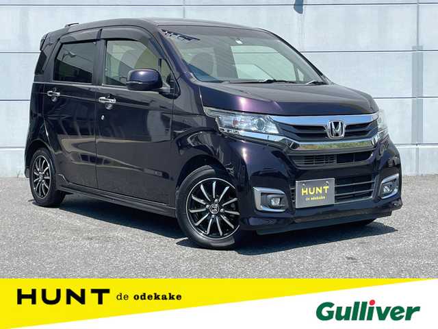 ホンダ Ｎ ＷＧＮ G ターボパッケージ 千葉県 2018(平30)年 4.8万km プレミアムベルベットパープル・パール 衝突軽減ブレーキ/純正Dナビ(VXM-187VFEi)/　フルセグ/BT/DVD/CD/USB/バックカメラ/パドルシフト/クルーズコントロール/ステアリングスイッチ/ETC/HIDヘッドライト/オートライト/フォグライト/スマートキー/プッシュスタート/純正フロアマット/純正14インチAW