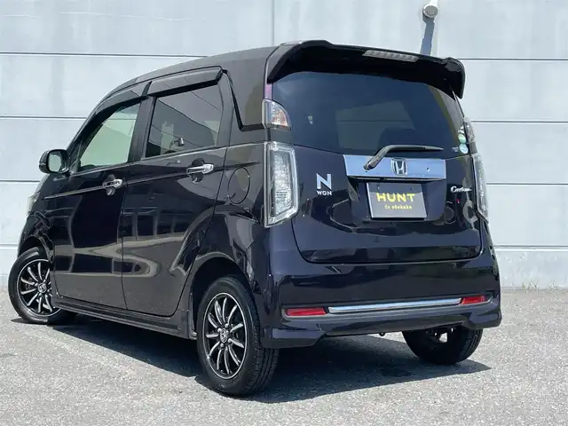 ホンダ Ｎ ＷＧＮ G ターボパッケージ 千葉県 2018(平30)年 4.8万km プレミアムベルベットパープル・パール 衝突軽減ブレーキ/純正Dナビ(VXM-187VFEi)/　フルセグ/BT/DVD/CD/USB/バックカメラ/パドルシフト/クルーズコントロール/ステアリングスイッチ/ETC/HIDヘッドライト/オートライト/フォグライト/スマートキー/プッシュスタート/純正フロアマット/純正14インチAW