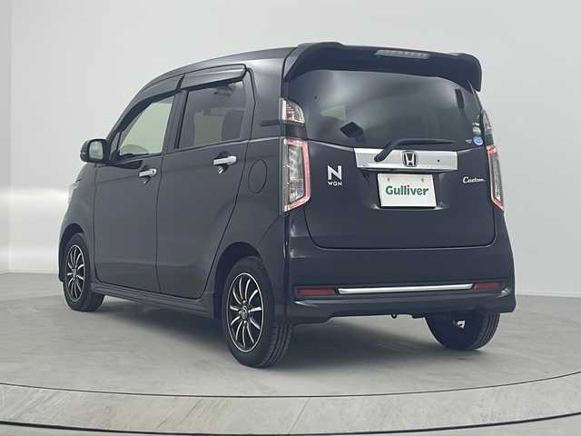 ホンダ Ｎ ＷＧＮ カスタム G ターボパッケージ 熊本県 2018(平30)年 4.8万km プレミアムベルベットパープル・パール 衝突軽減ブレーキ/純正Dナビ(VXM-187VFEi)/　フルセグ/BT/DVD/CD/USB/バックカメラ/パドルシフト/クルーズコントロール/ステアリングスイッチ/ETC/HIDヘッドライト/オートライト/フォグライト/スマートキー/プッシュスタート/純正フロアマット/純正14インチAW