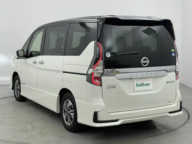 日産 セレナ e－パワー ハイウェイスター V 愛知県 2020(令2)年 8.9万km ブリリアントホワイトパール 2トーン 純正7インチナビ/Bluetooth/バックカメラ/フルセグTV/衝突被害軽減システム/横滑り防止装置/クルーズコントロール/レーンキープアシスト/コーナーセンサー/ブラインドスポットモニター/オートライト/LEDヘッドライト/LEDフォグランプ/両側パワースライドドア/ドライブレコーダー/ETC/純正AW/純正フロアマット/プッシュスタート/スマートキー/スペアキー