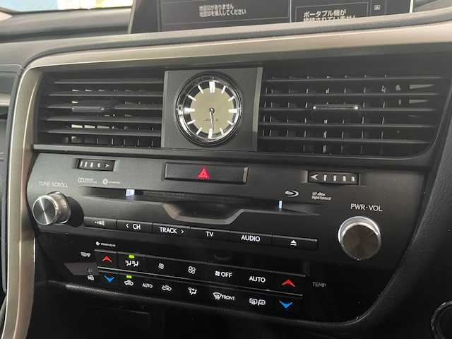 レクサス ＲＸ 450h 茨城県 2017(平29)年 3.5万km ソニッククォーツ 純正ナビ/（AM/FM/CD/DVD/BT）/フルセグTV/衝突軽減ブレーキ/レーダークルーズコントロール/純正アルミホイール/黒半革シート/ETC
