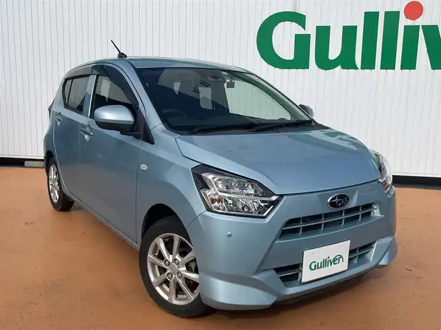 スバル プレオ プラス G スマートアシスト 三重県 2018(平30)年 3.5万km スカイブルーメタリック ワンオーナー/スマートアシスト3/LEDヘッドランプ/コーナーセンサー/スマートキー/プッシュスタート/電動オート格納ドアミラー/純正CD/プッシュ式オートエアコン/シートヒーター/シートリフター