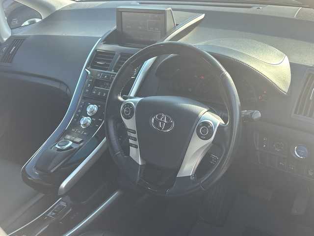 トヨタ ＳＡＩ G 沖縄県 2014(平26)年 11.3万km ホワイトパールクリスタルシャイン 純正ナビ・TV/BlueTooth/前後カメラ/ETC/純正アルミ・エアロ/ステアリングスイッチ/ウインカードアミラー/フォグランプ/スマートキー