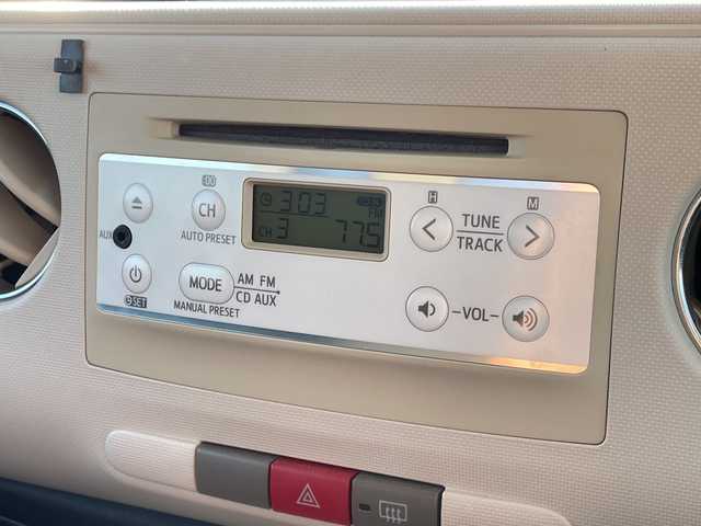 ダイハツ ミラ ココア X 新潟県 2012(平24)年 7.3万km パールホワイトⅢ 4WD/CD/AUX/ベンチシート/革調シートカバー/スマートキー/LEDヘッドライト/社外14インチアルミホイール/純正15インチAW夏タイヤ車載