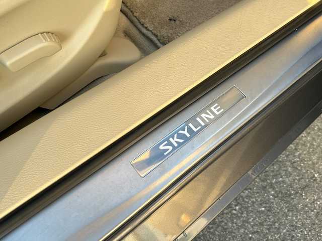 日産 スカイライン ハイブリッド 350GT Type SP 岐阜県 2014(平26)年 5.2万km ダークメタルグレー 登録時走行距離51428ｋｍ/純正８インチナビ/全方位カメラ/フルセグナビ/レーダークルーズコントロール/純正アルミホイール/シートヒーター/パワーシート/Ｂｌｕｅｔｏｏｔｈ/ビルトインＥＴＣ/純正フロアマット/衝突軽減システム/ＬＥＤヘッドライト/電動格納ミラー