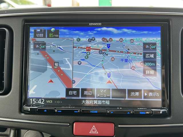 スズキ アルト L 大阪府 2023(令5)年 0.1万km ダスクブルーメタリック/ホワイト 純正SDナビ/・AM/FM/CD/DVD/Bluetooth/・フルセグテレビ/バックカメラ/ビルトインETC/ドライブレコーダー/衝突軽減ブレーキ/アイドリングストップ/横滑り防止装置/盗難防止装置/コーナーセンサー/シートヒーター（D席+N席）/LEDヘッドライト/オートマチックハイビーム/オートライト/オートエアコン/リモコンキー/12V充電器/純正フロアマット/ドアバイザー/保証書/取扱説明書