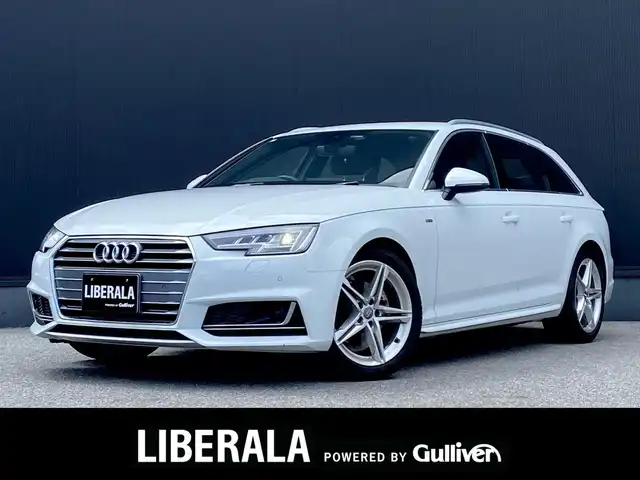 アウディ Ａ４ 1．4TFSI スポーツ Sライン 栃木県 2019(平31)年 4.7万km グレイシアホワイトメタリック マトリクスLEDパッケージ　/バーチャルコックピット/ACC　/Bカメラ　/純正ナビ　/フルセグ 　/パワーシート　/シートヒーター　/半革/AppleCarPlay　/電動リアゲート　/ETC　/マトリクスLED　/純正18インチAW