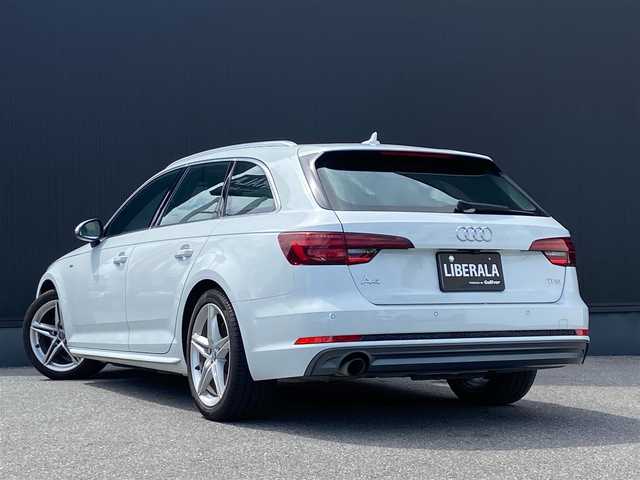 アウディ Ａ４ 1．4TFSI スポーツ Sライン 栃木県 2019(平31)年 4.7万km グレイシアホワイトメタリック マトリクスLEDパッケージ　/バーチャルコックピット/ACC　/Bカメラ　/純正ナビ　/フルセグ 　/パワーシート　/シートヒーター　/半革/AppleCarPlay　/電動リアゲート　/ETC　/マトリクスLED　/純正18インチAW