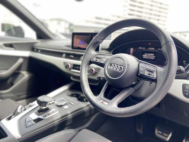 アウディ Ａ４ 1．4TFSI スポーツ Sライン 栃木県 2019(平31)年 4.7万km グレイシアホワイトメタリック マトリクスLEDパッケージ　/バーチャルコックピット/ACC　/Bカメラ　/純正ナビ　/フルセグ 　/パワーシート　/シートヒーター　/半革/AppleCarPlay　/電動リアゲート　/ETC　/マトリクスLED　/純正18インチAW
