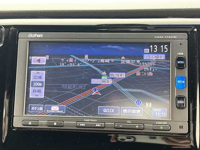 ホンダ Ｎ ＷＧＮ カスタム G Lパッケージ 群馬県 2017(平29)年 2.3万km ブリリアントスポーティブルーメタリック2トーン 純正ナビ　衝突被害軽減ブレーキ クルーズコントロール　ステアリングリモコン　ビルトインETC ハーフレザーシート　レザーステアリング　HIDヘッドライト　レザーステアリング　スマートキー　禁煙車