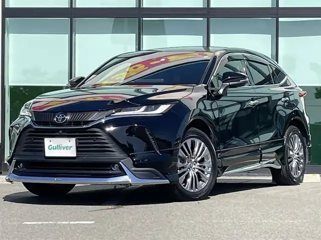 トヨタ ハリアー Z レザーパッケージ 和歌山県 2021(令3)年 5.9万km ブラック 純正ナビ/JBLプレミアムサウンド/モデリスタエアロ/HUD/フルセグ/パノラミックビューモニター/プリクラッシュセーフティ/BSM/レーダークルーズコントロール/コーナーセンサー/電動リアゲート/デジタルインナーミラー/シートヒーター/エアーベンチレーション/ステアリングヒーター/スマートキー/ステアリングスイッチ/オートハイビーム/オートライト/LEDヘッドライト