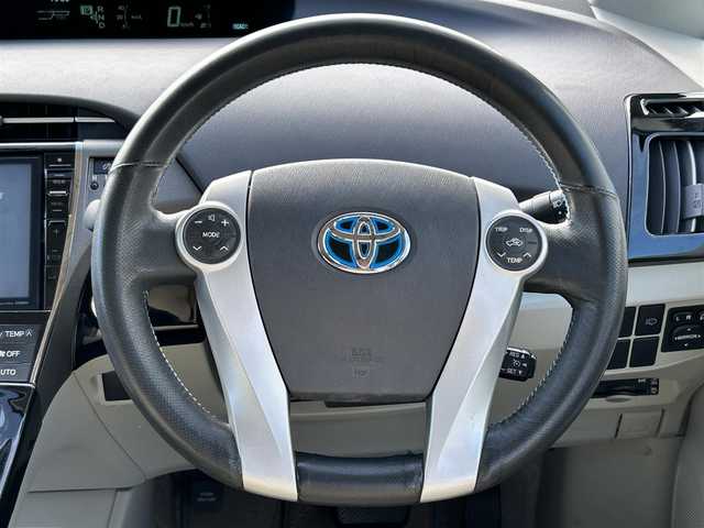 トヨタ プリウス S ツーリングセレクション 熊本県 2009(平21)年 14.9万km ホワイトパールクリスタルシャイン ワンオーナー/アルパインナビ/・AM/FM/CD/DVD/BT/USB/・フルセグTV/クルーズコントロール/革巻きステアリング/モデリスタエアロF/R/オートライト/・LEDヘッドライト/・フォグランプ/ETC/横滑り防止装置/アイドリングストップ/社外フロアマット/革調シートカバー/純正アルミホイール/電動格納ミラー/・ウインカーミラー/プッシュスタート/スペアキー