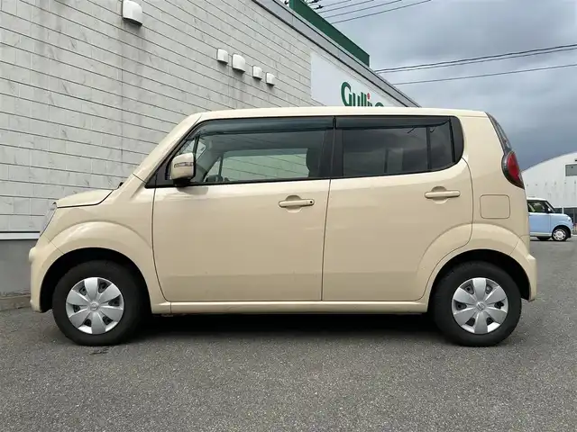日産 モコ Xアイドリングストップ 山形県 2013(平25)年 8.9万km ミルクティーベージュ ワンオーナー/純正オーディオ/・AM/FM/バックカメラ/アイドリングストップ/盗難防止装置/プッシュスタート/スマートキー/スペアキー/HIDライト/フォグランプ/社外アルミホイール付冬タイヤあり/純正フロアマット/ダブルエアバック