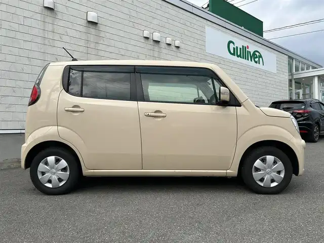日産 モコ Xアイドリングストップ 山形県 2013(平25)年 8.9万km ミルクティーベージュ ワンオーナー/純正オーディオ/・AM/FM/バックカメラ/アイドリングストップ/盗難防止装置/プッシュスタート/スマートキー/スペアキー/HIDライト/フォグランプ/社外アルミホイール付冬タイヤあり/純正フロアマット/ダブルエアバック