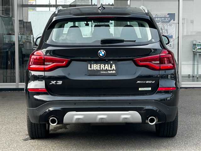 ＢＭＷ ＢＭＷ Ｘ３ 20 xDrive Xライン 富山県 2019(平31)年 5.7万km 黒 HDDナビ/フルセグテレビ/Bluetooth接続/Screen Mirroring/AM/FMラジオ/アイドリングストップ/ワイヤレス充電/ドラレコ/360°カメラ/パワーバックドア/パークアシスト/ダウンヒルアシストコントロール/D/N席シートヒーター/D/N席パワーシート/全席シートヒーター/アドブルー/HUD
