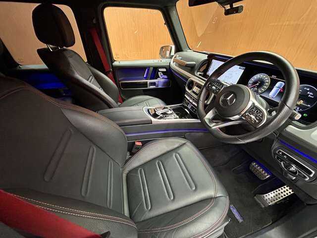 メルセデス・ベンツ ゲレンデヴァーゲン Ｇ３５０ｄ AMGライン 千葉県 2019(令1)年 3.2万km ポーラホワイト ラグジュアリーＰＫＧ　/サンルーフ　/純正ナビ　/３６０°カメラ　/ＡＣＣ　/ＢＳＭ　/ＬＥＤヘッドライト　/オートライト　/黒革　/シートヒーター　/パワーシート　/Ｂｕｒｍｅｓｔｅｒサウンド　/ＥＴＣ