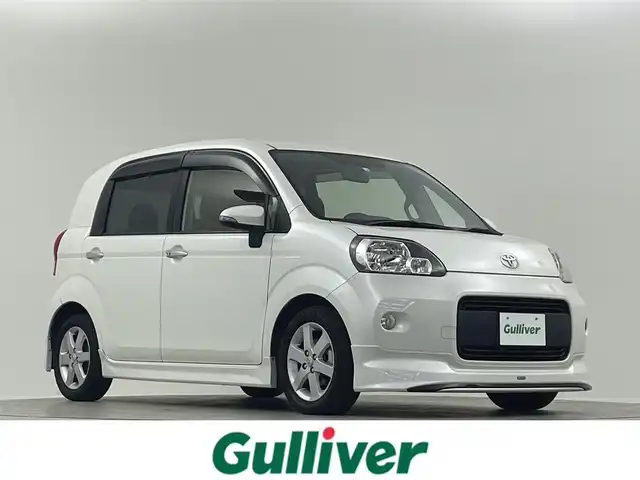 トヨタ ポルテ X 埼玉県 2014(平26)年 6万km ホワイトパールクリスタルシャイン モデリスタエアロ　ナビ　フルセグ　スマートキー　ＨＩＤヘッドライト　バックカメラ　ＥＴＣ　パワースライドドア　プッシュスタート　オートエアコン　オートライト　フォグランプ　純正アルミ　マット　バイザー