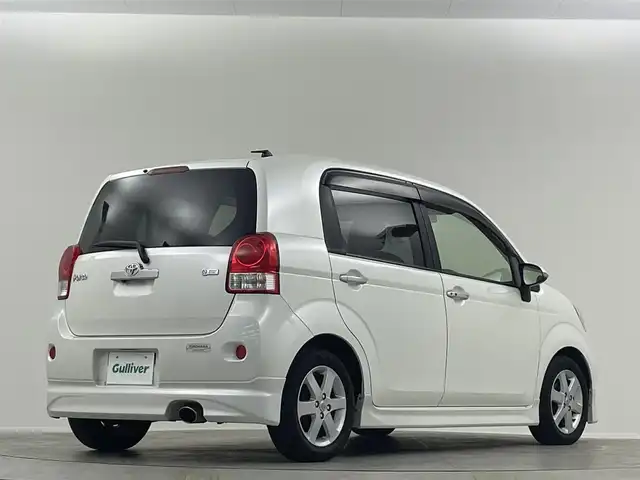 トヨタ ポルテ X 埼玉県 2014(平26)年 6万km ホワイトパールクリスタルシャイン モデリスタエアロ　ナビ　フルセグ　スマートキー　ＨＩＤヘッドライト　バックカメラ　ＥＴＣ　パワースライドドア　プッシュスタート　オートエアコン　オートライト　フォグランプ　純正アルミ　マット　バイザー