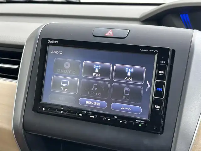 ホンダ フリード G 静岡県 2018(平30)年 6.8万km プレミアムスパークルブラックパール メモリナビ/フルセグテレビ/バックカメラ/プッシュスタート/片側パワースライドドア/ETC/オートライト/横滑り防止装置/ウォークスルー/3列シート/Bluetooth