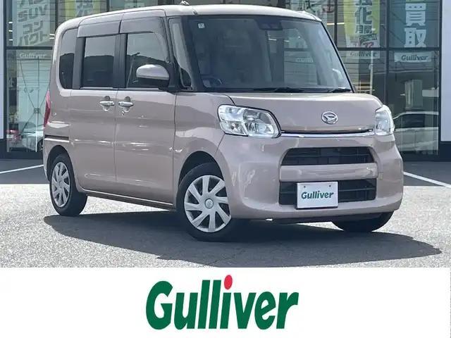 ダイハツ タント X LTD SA Ⅲ 岡山県 2018(平30)年 8.7万km ライトローズマイカメタリックⅡ 登録時走行距離87008ｋｍ/純正ナビ/地デジTV（AM/FM/CD/DVD/Bluetooth）/全方位カメラ/両側パワースライドドア/ETC/スマートアシスト3/・衝突軽減ブレーキ/・車線逸脱警報/・オートマチックハイビーム/・コーナーセンサー/純正フロアマット/盗難防止システム/横滑り防止装置/アイドリングストップ/スマートキー×２/プッシュスタート