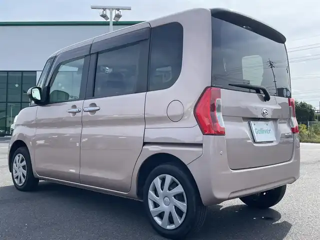 ダイハツ タント X LTD SA Ⅲ 岡山県 2018(平30)年 8.7万km ライトローズマイカメタリックⅡ 登録時走行距離87008ｋｍ/純正ナビ/地デジTV（AM/FM/CD/DVD/Bluetooth）/全方位カメラ/両側パワースライドドア/ETC/スマートアシスト3/・衝突軽減ブレーキ/・車線逸脱警報/・オートマチックハイビーム/・コーナーセンサー/純正フロアマット/盗難防止システム/横滑り防止装置/アイドリングストップ/スマートキー×２/プッシュスタート