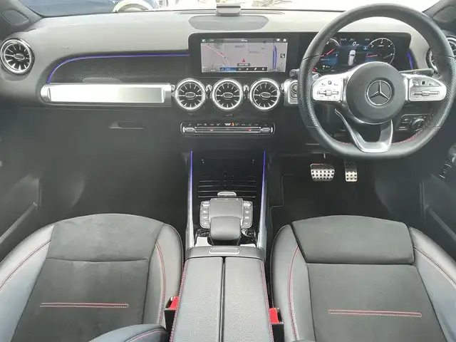 メルセデス・ベンツ Ｍ・ベンツ ＧＬＢ２００ｄ 4マチック AMGライン 静岡県 2022(令4)年 0.8万km ポーラホワイト ワンオーナー/MBUXナビフルセグTVBluetooth全方位カメラ/レーダーセーフティー軽減ブレーキACC/レーンキープ　BSM/ハーフレザーシート　シートヒーター/パワーバックドア/前後ドライブレコーダー/アンビエントライト/DSRCETC