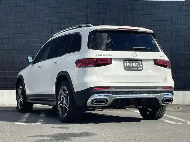 メルセデス・ベンツ Ｍ・ベンツ ＧＬＢ２００ｄ 4マチック AMGライン 静岡県 2022(令4)年 0.8万km ポーラホワイト ワンオーナー/MBUXナビフルセグTVBluetooth全方位カメラ/レーダーセーフティー軽減ブレーキACC/レーンキープ　BSM/ハーフレザーシート　シートヒーター/パワーバックドア/前後ドライブレコーダー/アンビエントライト/DSRCETC