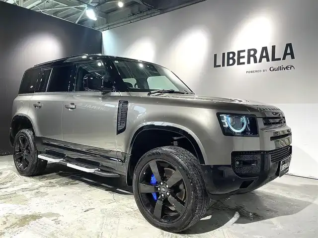 ランドローバー ランドローバー ディフェンダー 110X 道央・札幌 2022(令4)年 2.8万km シルバー ４WD/サンルーフ/限定カラー（60台）/シリコンシルバー/純正ナビ/360度カメラ/メリディアンサラウンド/純正ナビ/360度カメラ/メリディアンサラウンド/エアサス装着車/サイドステップ/スマートキー/プッシュスタート/ETC/社外デジタルインナーミラー