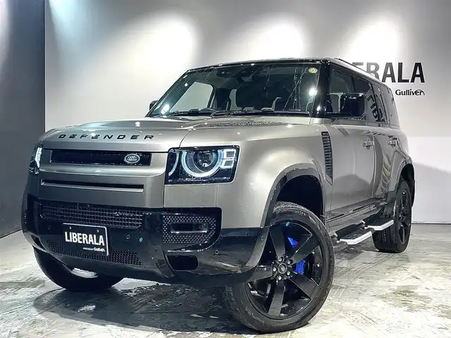 ランドローバー ランドローバー ディフェンダー 110X 道央・札幌 2022(令4)年 2.8万km シルバー ４WD/サンルーフ/限定カラー（60台）/シリコンシルバー/純正ナビ/360度カメラ/メリディアンサラウンド/純正ナビ/360度カメラ/メリディアンサラウンド/エアサス装着車/サイドステップ/スマートキー/プッシュスタート/ETC/社外デジタルインナーミラー