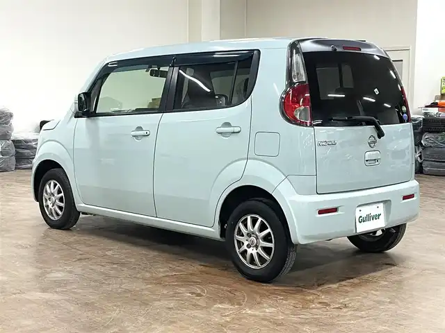 日産 モコ X FOUR 道央・札幌 2012(平24)年 8万km アロマティックアクア 4WD/寒冷地仕様/純正オーディオ/CD/USB/FM/AM/バックカメラ/プッシュスタート/スマートキー/純正エンジンスターター/ETC/シートヒーター（D席）/ヘッドライトレベライザー/純正フロアマット/ドアバイザー/スタッドレスセット積込み/　145/80/13　2019年製　3mm/保証書/取扱説明書