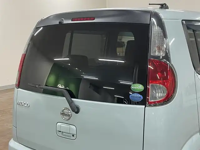 日産 モコ X FOUR 道央・札幌 2012(平24)年 8万km アロマティックアクア 4WD/寒冷地仕様/純正オーディオ/CD/USB/FM/AM/バックカメラ/プッシュスタート/スマートキー/純正エンジンスターター/ETC/シートヒーター（D席）/ヘッドライトレベライザー/純正フロアマット/ドアバイザー/スタッドレスセット積込み/　145/80/13　2019年製　3mm/保証書/取扱説明書