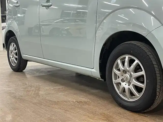 日産 モコ X FOUR 道央・札幌 2012(平24)年 8万km アロマティックアクア 4WD/寒冷地仕様/純正オーディオ/CD/USB/FM/AM/バックカメラ/プッシュスタート/スマートキー/純正エンジンスターター/ETC/シートヒーター（D席）/ヘッドライトレベライザー/純正フロアマット/ドアバイザー/スタッドレスセット積込み/　145/80/13　2019年製　3mm/保証書/取扱説明書