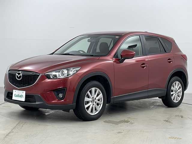 マツダ ＣＸ－５ XD 道央・札幌 2012(平24)年 8.3万km ジールレッドマイカ ・ワンオーナー/・社外ナビ&CD&DVD&BT/・バック/サイドカメラ/・社外前後ドライブレコーダー/・ビルトインＥＴＣ/・ダイナミックスタビリティコントロール/・タイヤ空気圧警報システム/・アイドリングストップ/・プッシュスタート/・ステアリングスイッチ/・純正フロアマット/・ＨＩＤヘッドライト/・オートライト/・オートワイパー/・AFS/・スマートキー/・スペアキー/・保証書/・取扱説明書