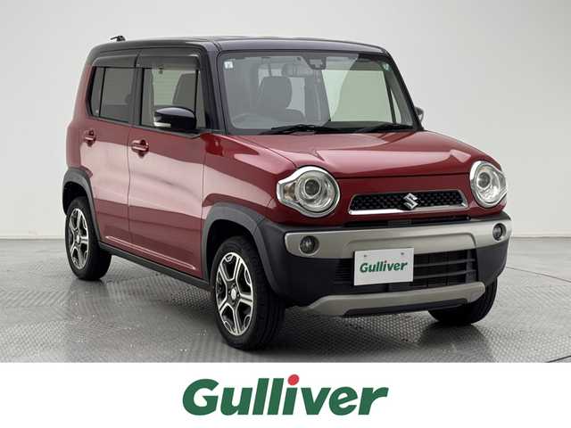 スズキ ハスラー Jスタイル 兵庫県 2015(平27)年 7.9万km フェニックスレッドパール/ブルーイッシュブラックパール ・社外SDナビ　/・衝突軽減ブレーキ　/・フルセグＴＶ　/・HIDヘッドライト　/・シートヒーター　/・スマートキー　/・キーレス　/・電動格納ミラー　/・アイドリングストップ　/・横滑り防止装置　/・盗難防止装置　/・パワーウィンドウ/・ETC