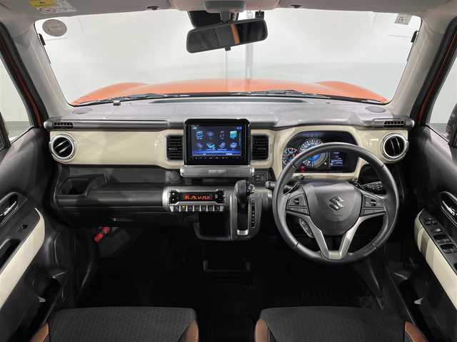 スズキ クロスビー HYBRID MZ 愛知県 2018(平30)年 4.9万km フレイムオレンジパールメタリック/ブラック2トーンルーフ 純正８インチナビ/フルセグＴＶ/CD/ＤＶＤ再生/Ｂｌｕｅｔｏｏｔｈ/SD/レーダーブレーキサポート/クルーズコントロール/コーナーセンサー/電動格納ミラー/オートエアコン/オートＬＥＤヘッドライト/アイドリングストップ